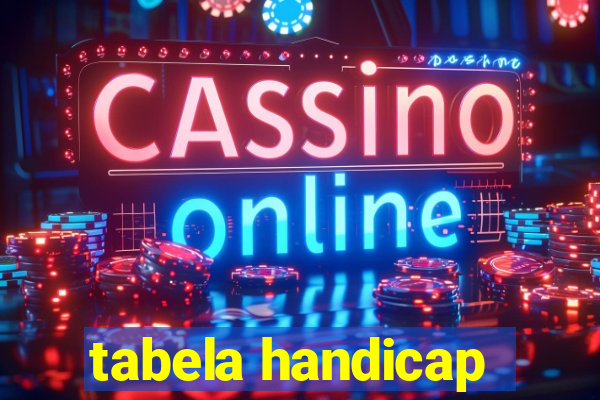 tabela handicap