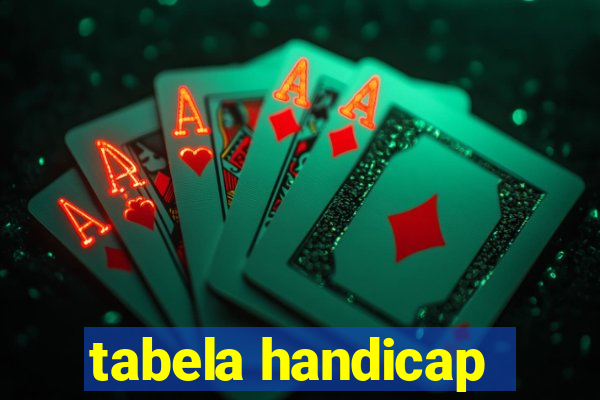 tabela handicap