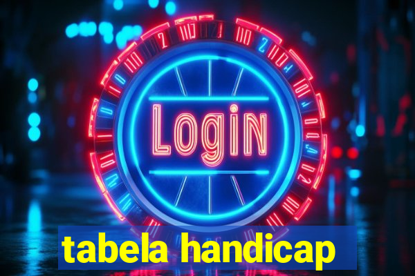 tabela handicap