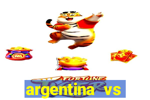 argentina vs colombia ao vivo