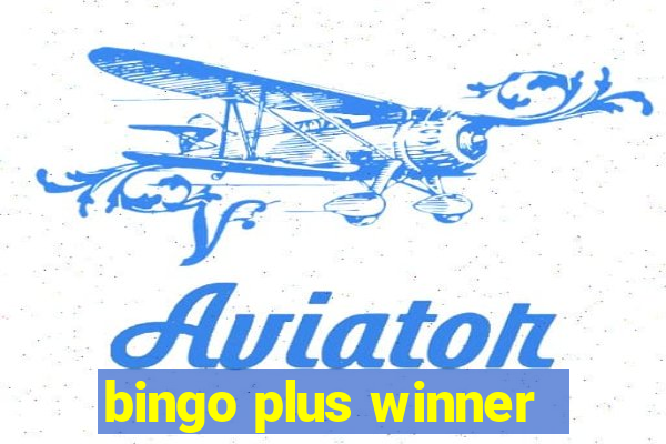 bingo plus winner