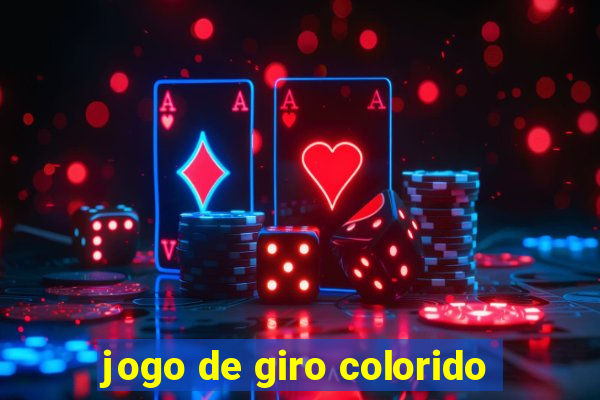 jogo de giro colorido