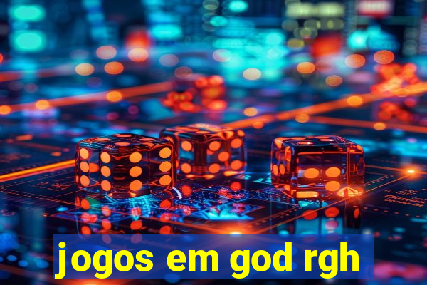 jogos em god rgh