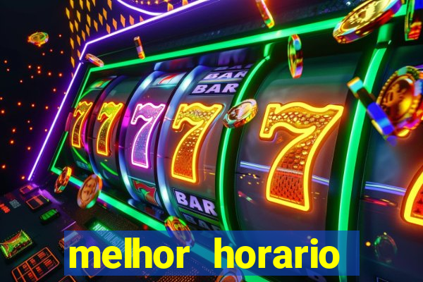 melhor horario jogar fortune mouse