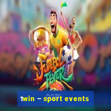 1win – sport events