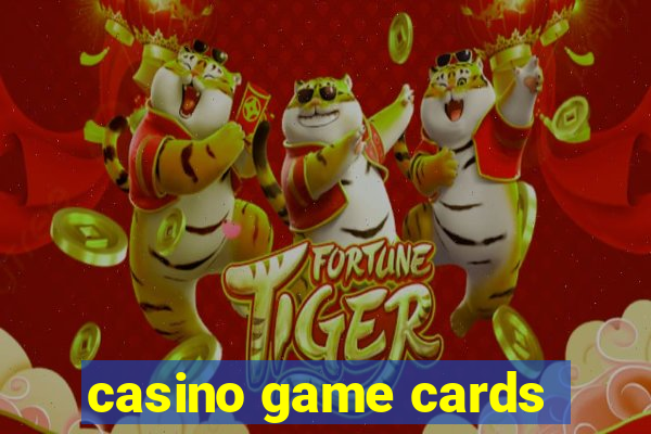 casino game cards