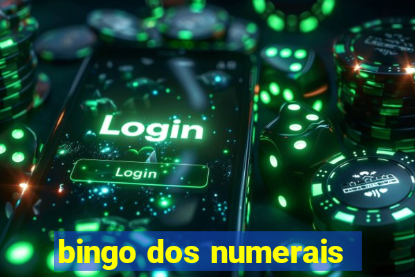 bingo dos numerais