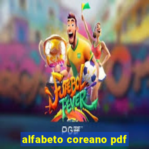 alfabeto coreano pdf