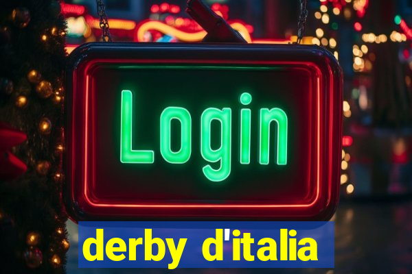 derby d'italia