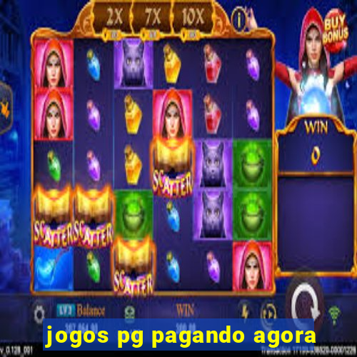 jogos pg pagando agora