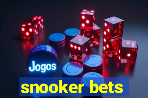 snooker bets