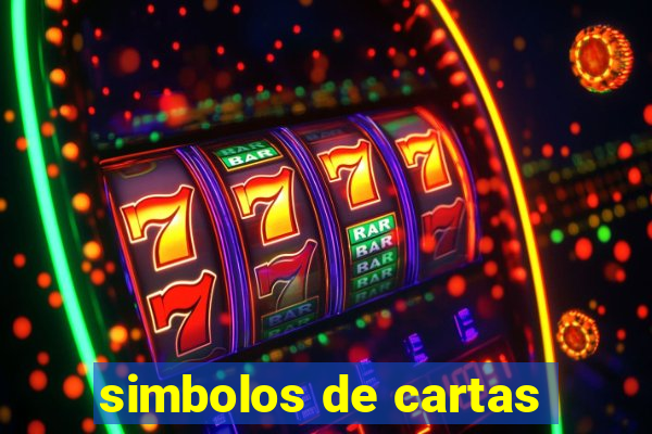 simbolos de cartas