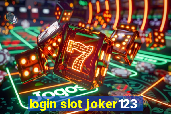 login slot joker123