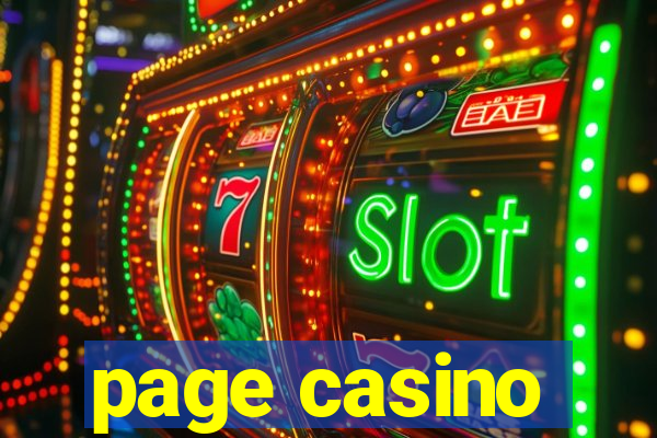 page casino