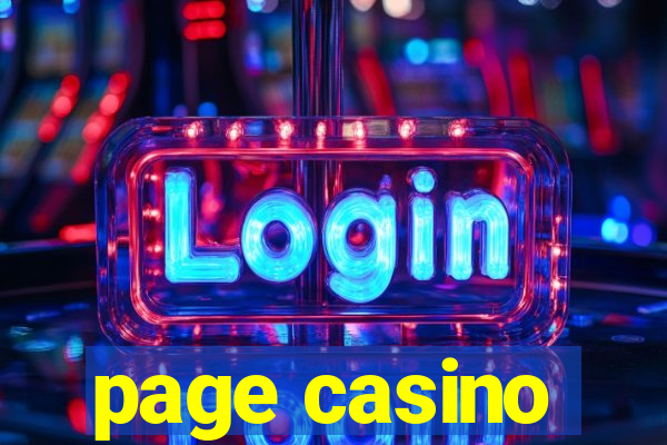 page casino