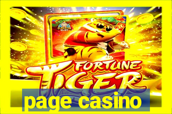 page casino