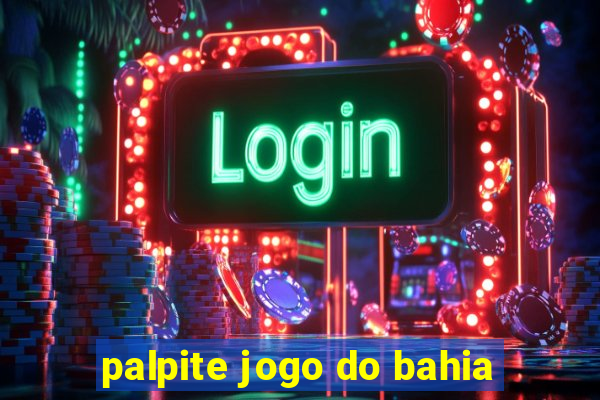 palpite jogo do bahia