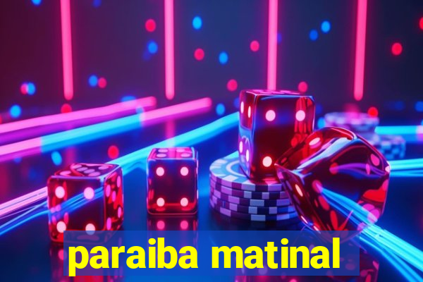 paraiba matinal