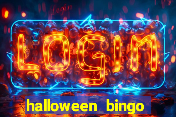 halloween bingo games for kids