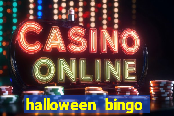 halloween bingo games for kids