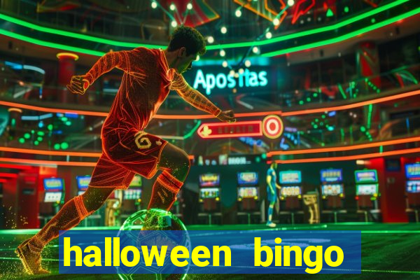 halloween bingo games for kids