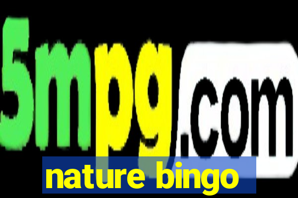 nature bingo