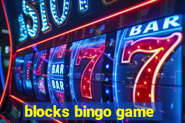 blocks bingo game