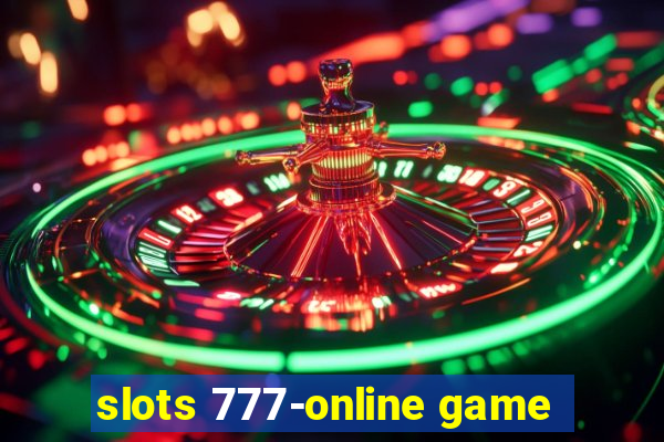 slots 777-online game