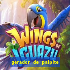 gerador de palpite do jogo do bicho