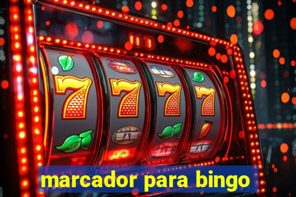 marcador para bingo