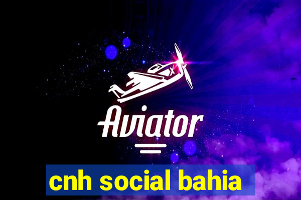 cnh social bahia