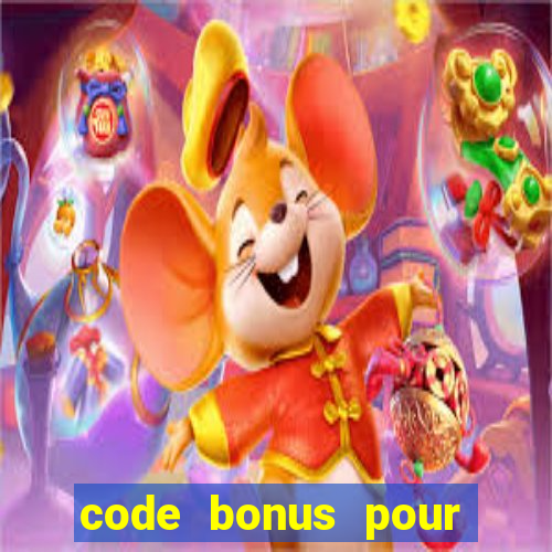 code bonus pour casino 777