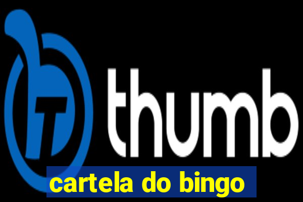 cartela do bingo