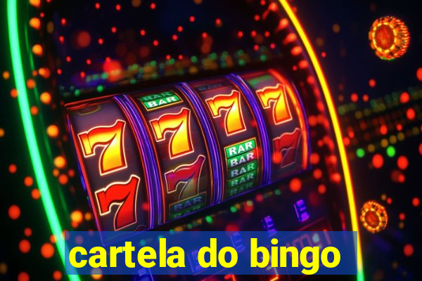 cartela do bingo