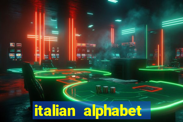 italian alphabet lore a