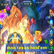 msn texas hold'em