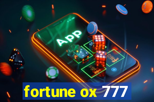 fortune ox 777