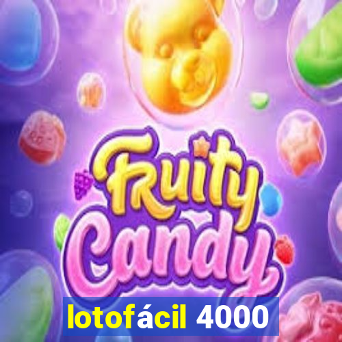 lotofácil 4000