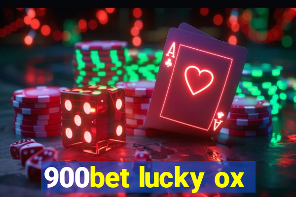 900bet lucky ox