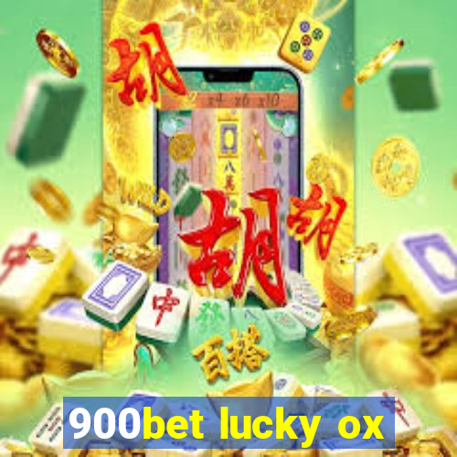 900bet lucky ox