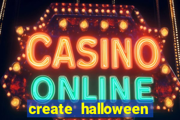 create halloween bingo card