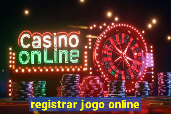 registrar jogo online