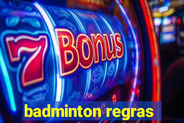 badminton regras