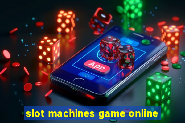 slot machines game online