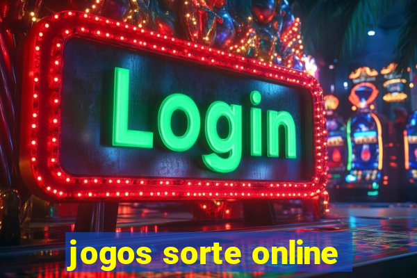 jogos sorte online