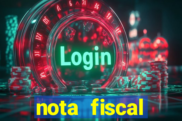 nota fiscal cruzeiro sp