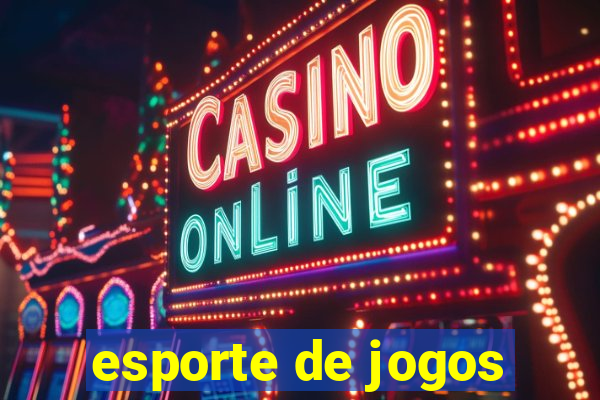 esporte de jogos