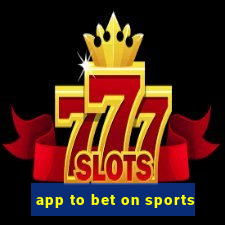 app to bet on sports