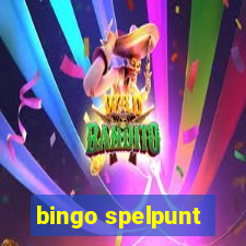 bingo spelpunt