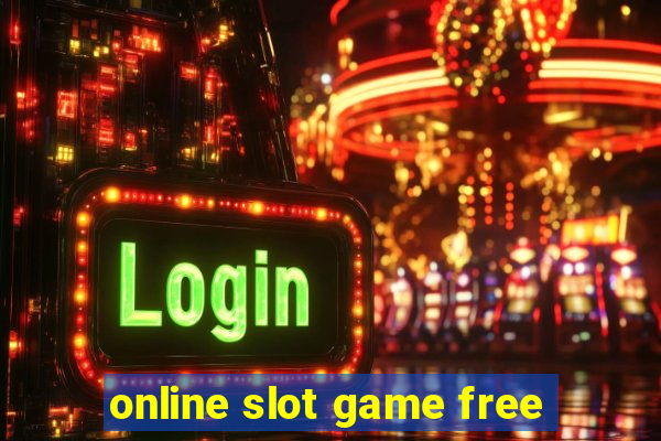 online slot game free